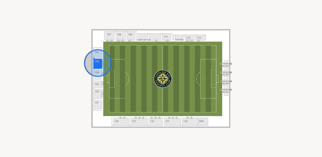 Suncoast Credit Union Field Seating Chart