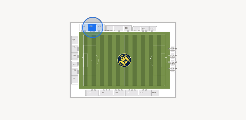 Suncoast Credit Union Field Seating Chart