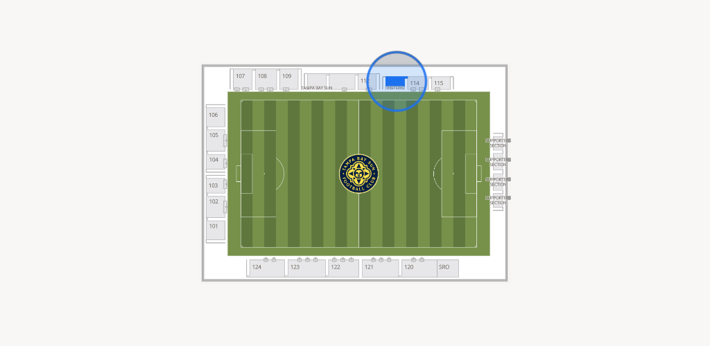 Suncoast Credit Union Field Seating Chart