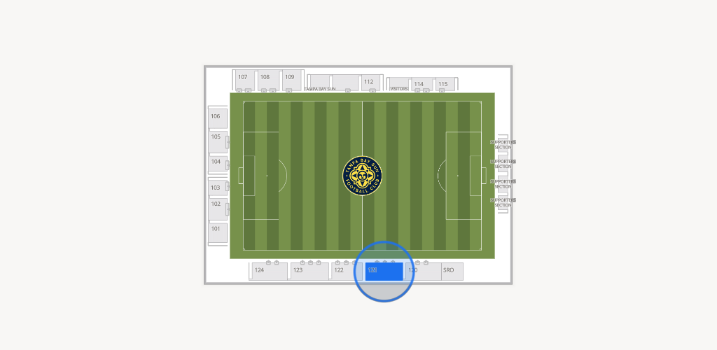 Suncoast Credit Union Field Seating Chart