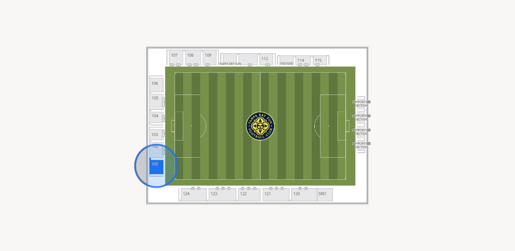 Suncoast Credit Union Field Seating Chart