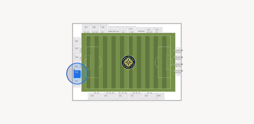 Suncoast Credit Union Field Seating Chart