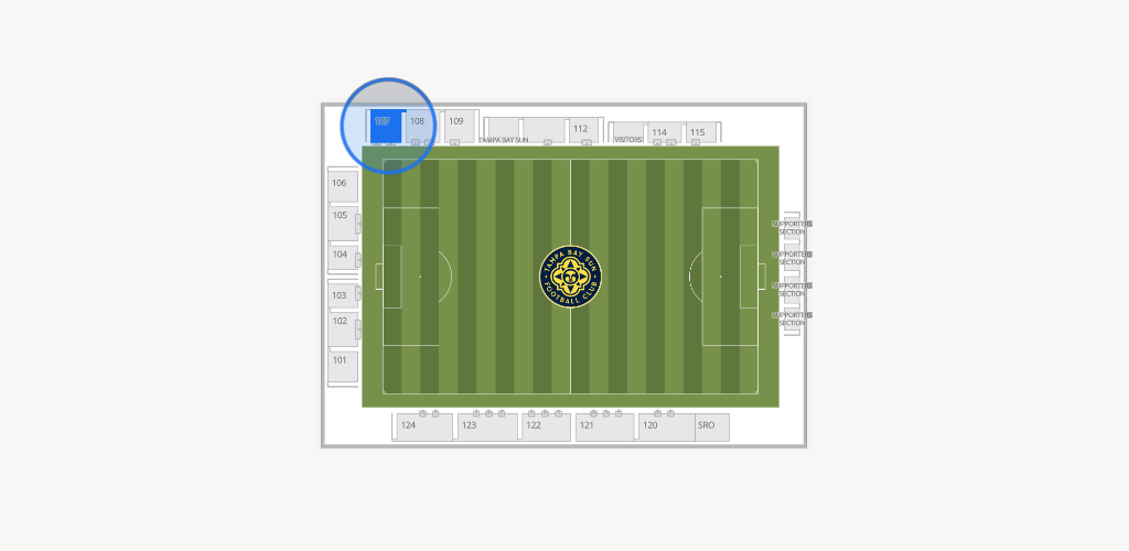 Suncoast Credit Union Field Seating Chart