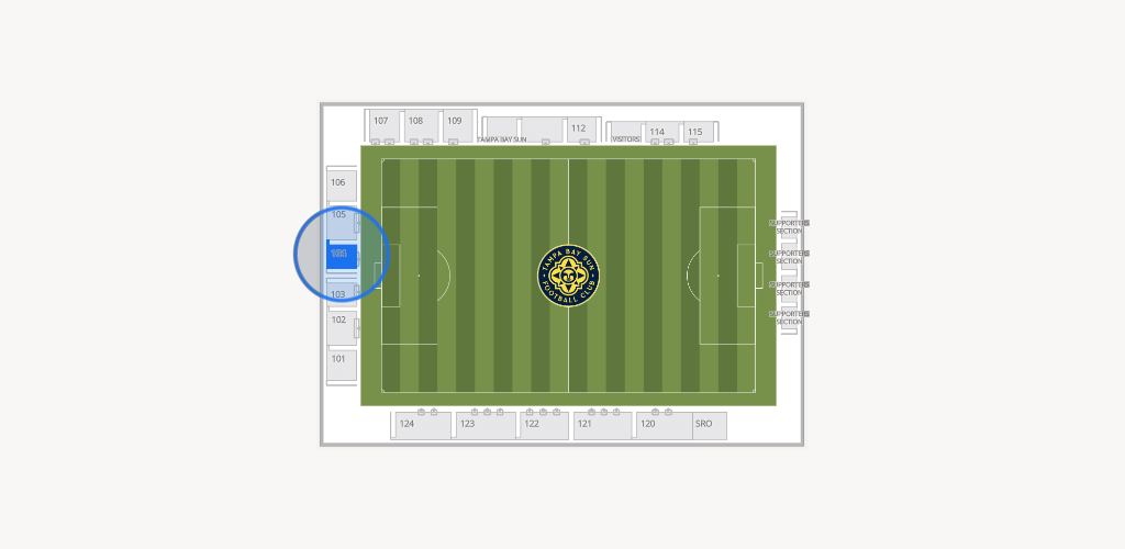 Suncoast Credit Union Field Seating Chart