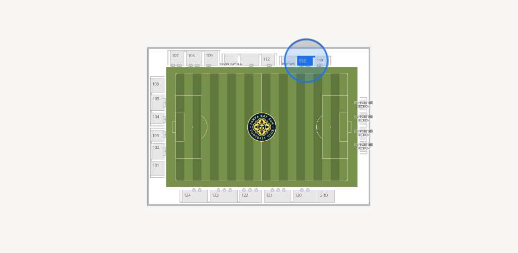 Suncoast Credit Union Field Seating Chart