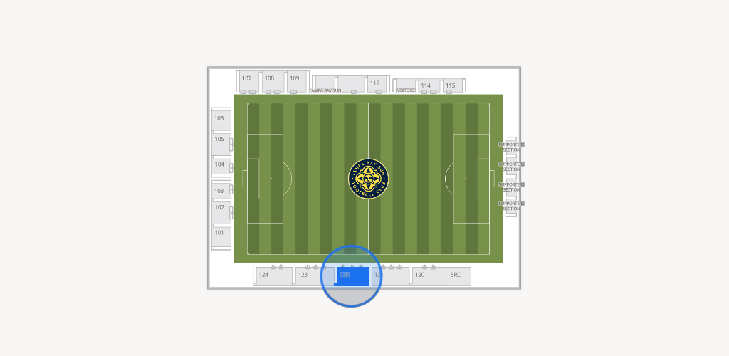 Suncoast Credit Union Field Seating Chart