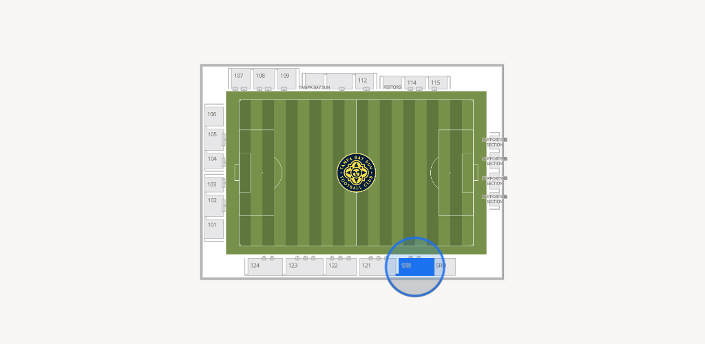 Suncoast Credit Union Field Seating Chart