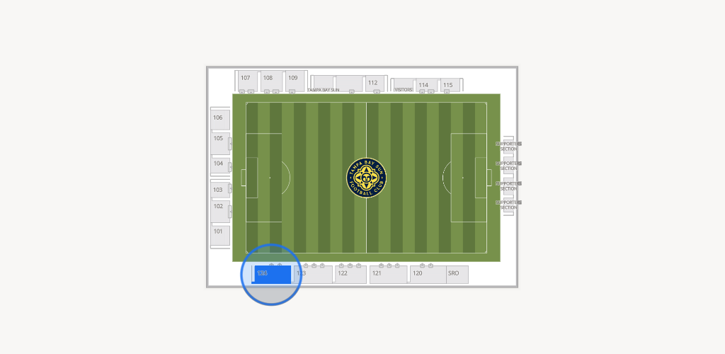 Suncoast Credit Union Field Seating Chart