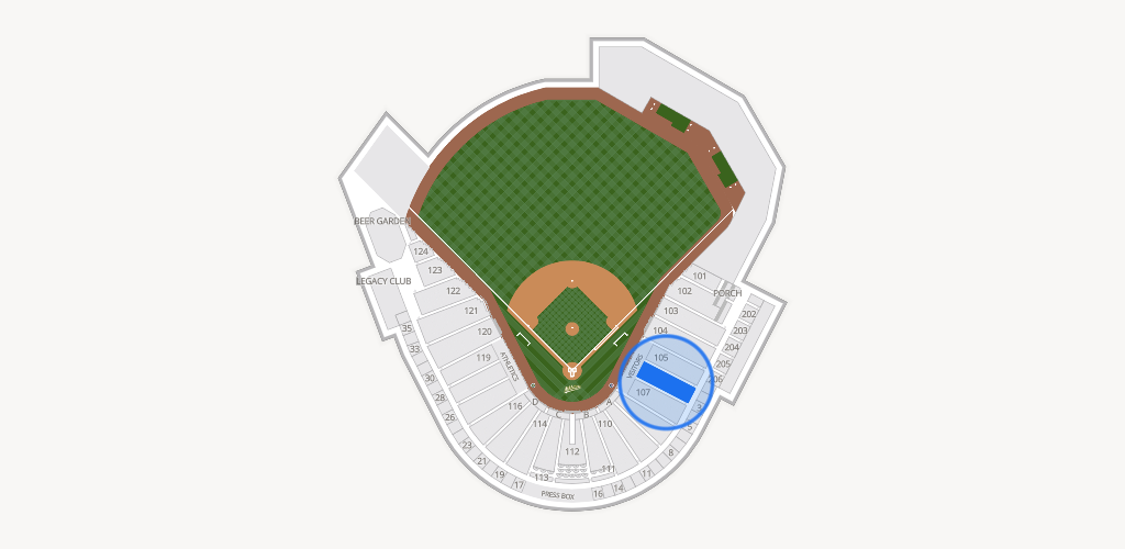 Sutter Health Park Seating Chart