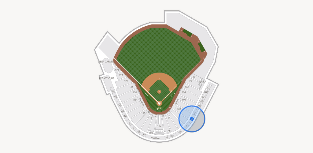 Sutter Health Park Seating Chart