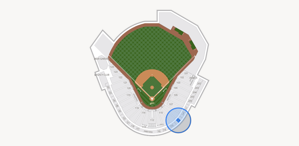 Sutter Health Park Seating Chart