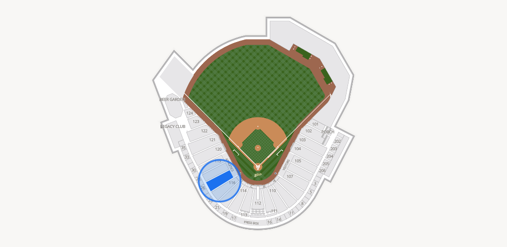 Sutter Health Park Seating Chart