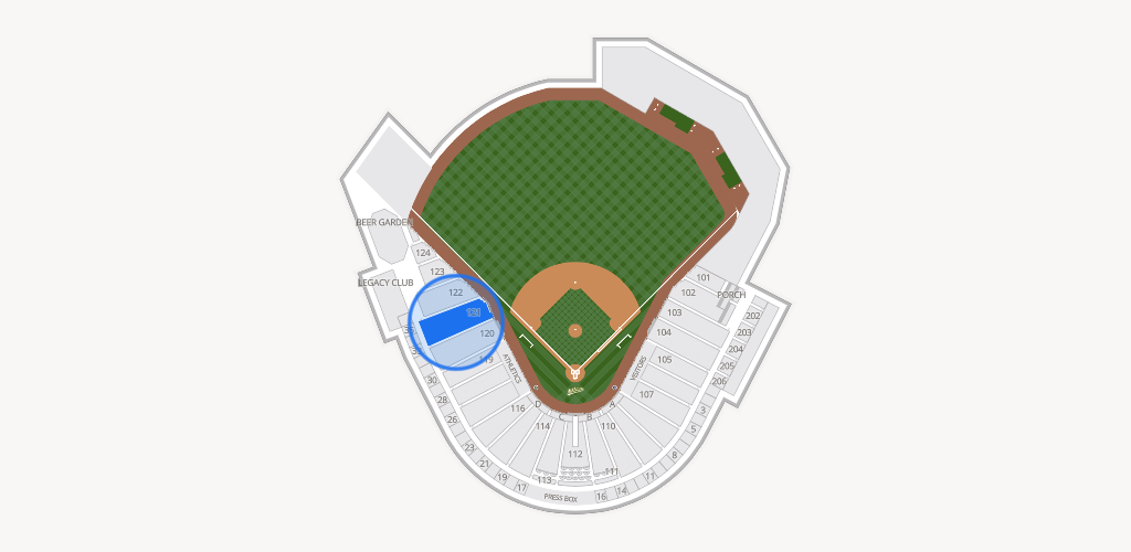 Sutter Health Park Seating Chart