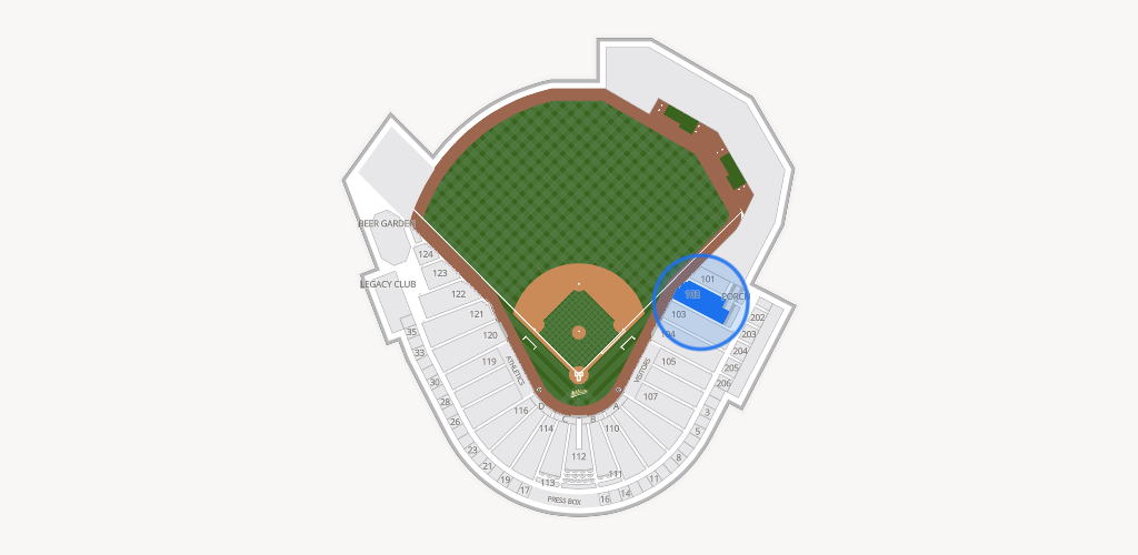 Sutter Health Park Seating Chart