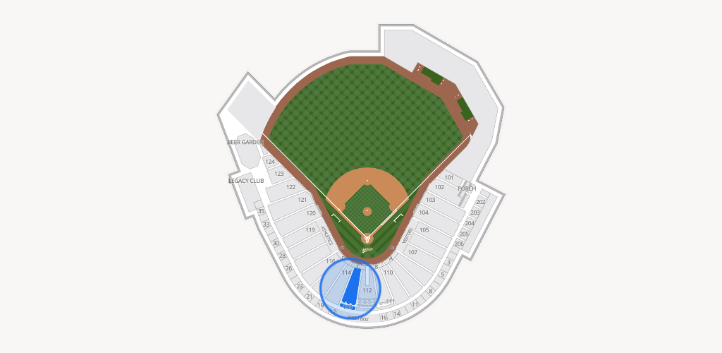 Sutter Health Park Seating Chart