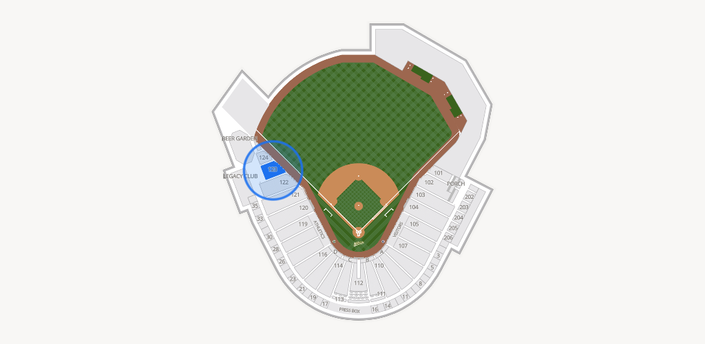 Sutter Health Park Seating Chart