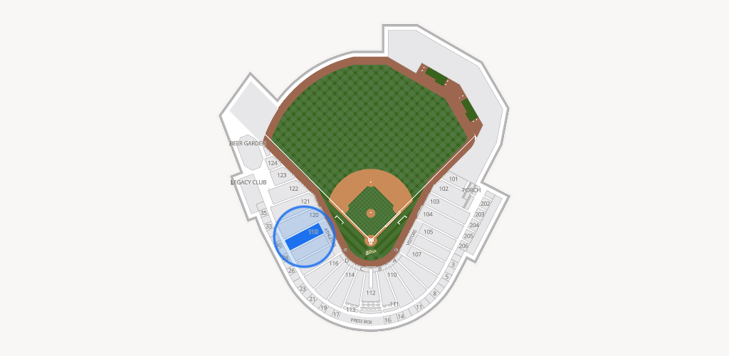 Sutter Health Park Seating Chart