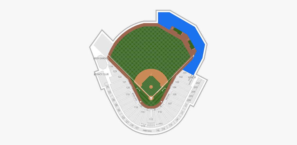 Sutter Health Park Seating Chart