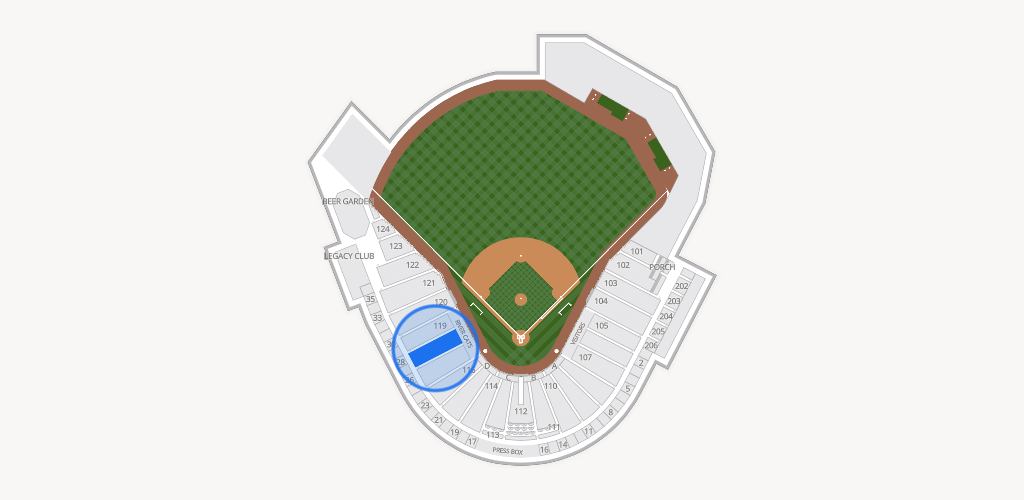 Sutter Health Park Seating Chart