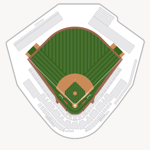 Swayze Field seating chart