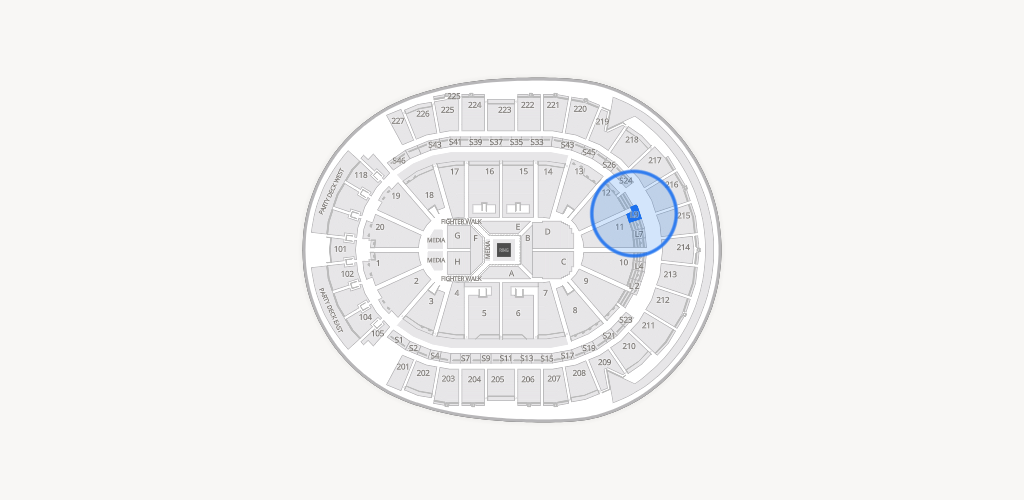 T-Mobile Arena Seating Chart