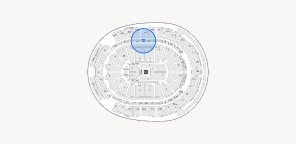 T-Mobile Arena Seating Chart