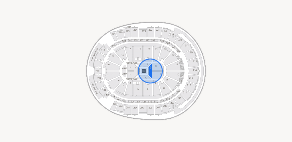 T-Mobile Arena Seating Chart