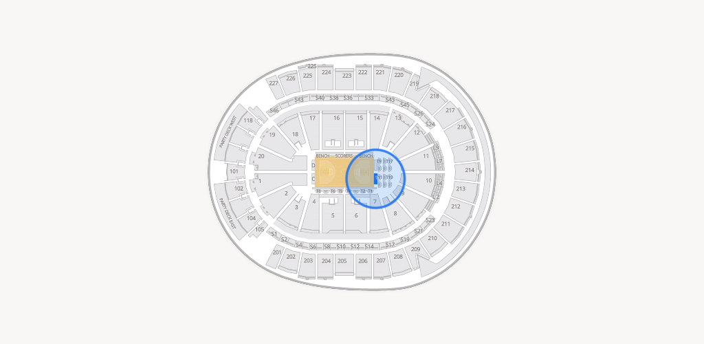 T-Mobile Arena Seating Chart