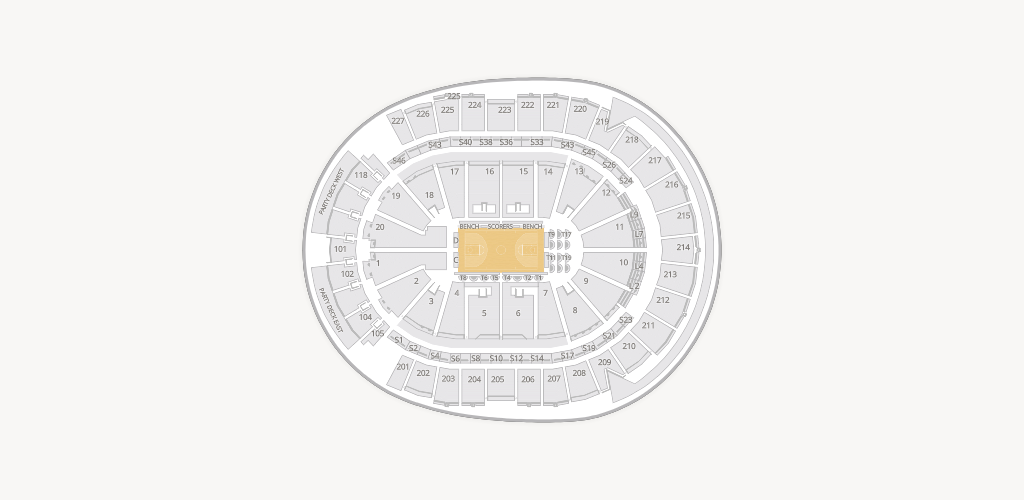T-Mobile Arena Seating Chart