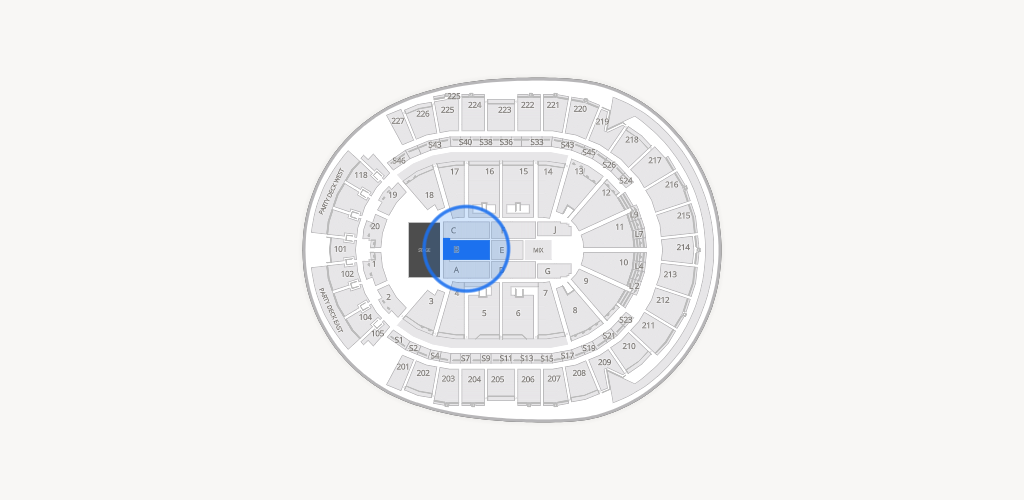 T-Mobile Arena Seating Chart