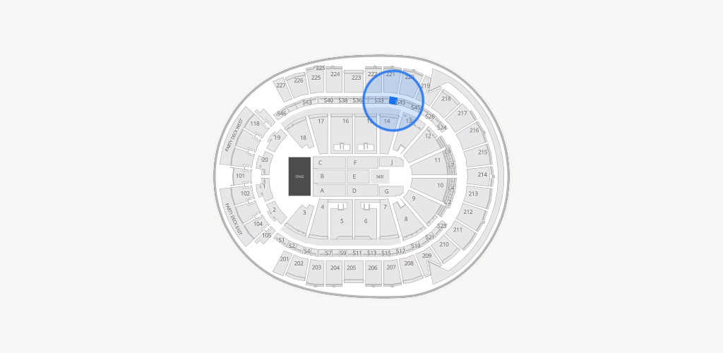 T-Mobile Arena Seating Chart