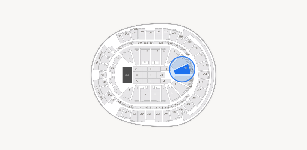 T-Mobile Arena Seating Chart