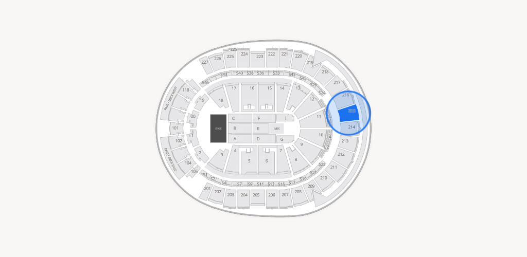 T-Mobile Arena Seating Chart