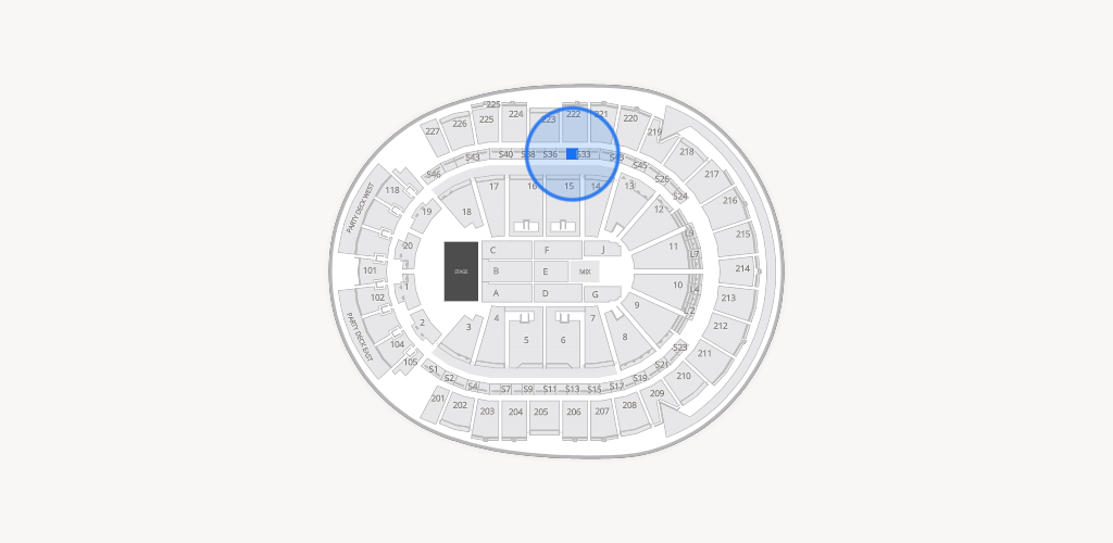 T-Mobile Arena Seating Chart