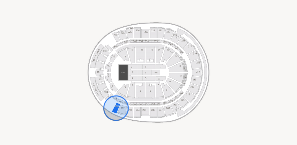 T-Mobile Arena Seating Chart
