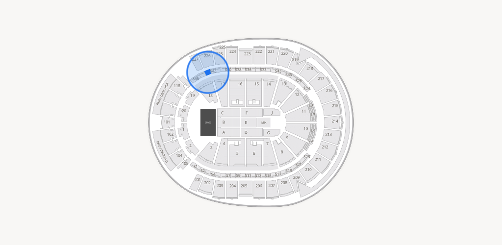 T-Mobile Arena Seating Chart