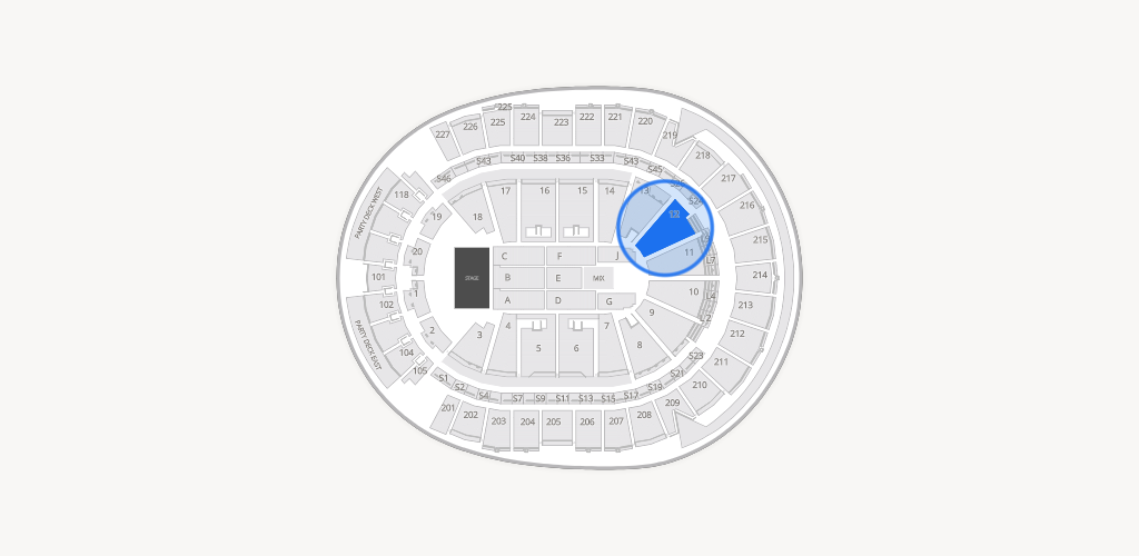 T-Mobile Arena Seating Chart