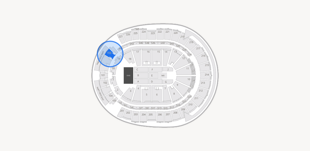T-Mobile Arena Seating Chart