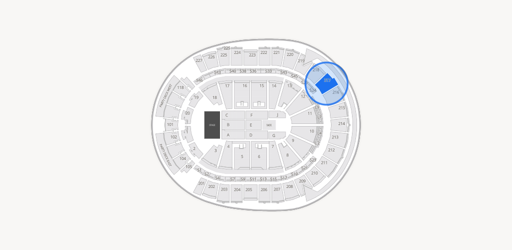 T-Mobile Arena Seating Chart