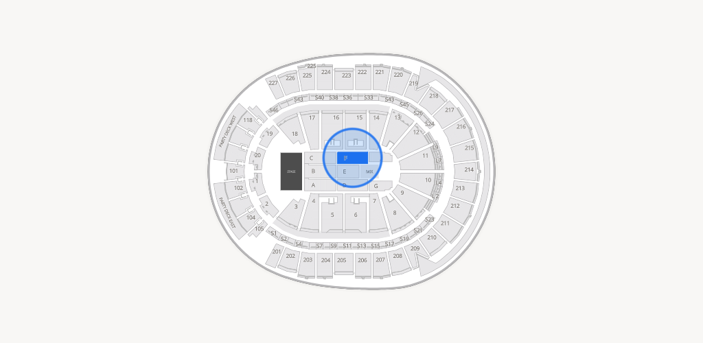 T-Mobile Arena Seating Chart