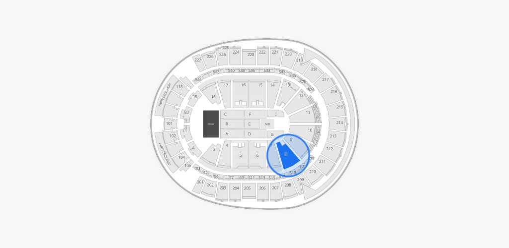 T-Mobile Arena Seating Chart