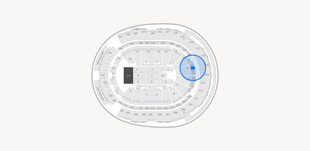 T-Mobile Arena Seating Chart