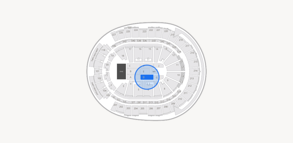 T-Mobile Arena Seating Chart