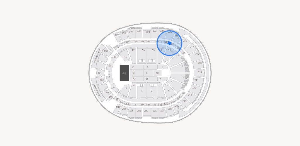 T-Mobile Arena Seating Chart