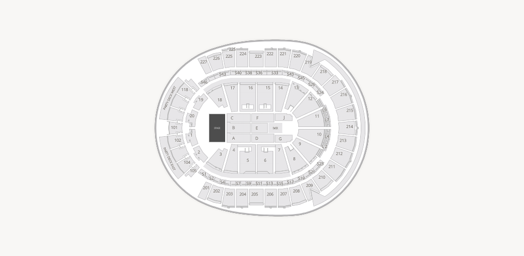 T-Mobile Arena Seating Chart
