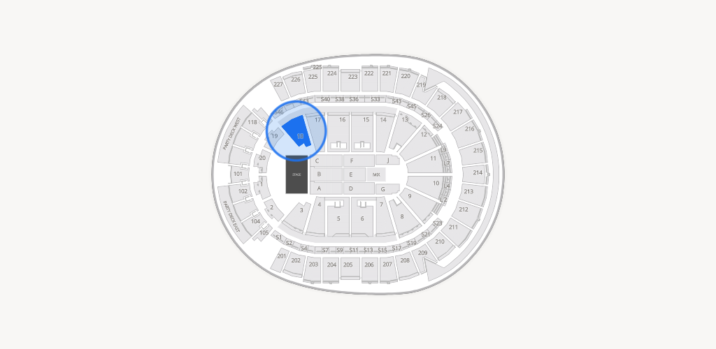 T-Mobile Arena Seating Chart
