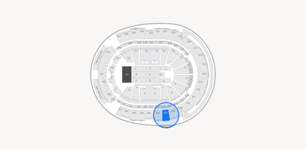 T-Mobile Arena Seating Chart