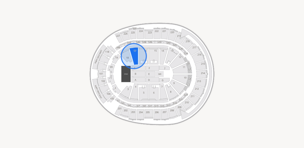 T-Mobile Arena Seating Chart
