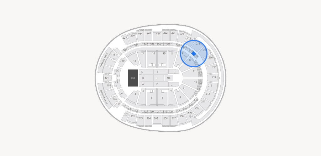 T-Mobile Arena Seating Chart