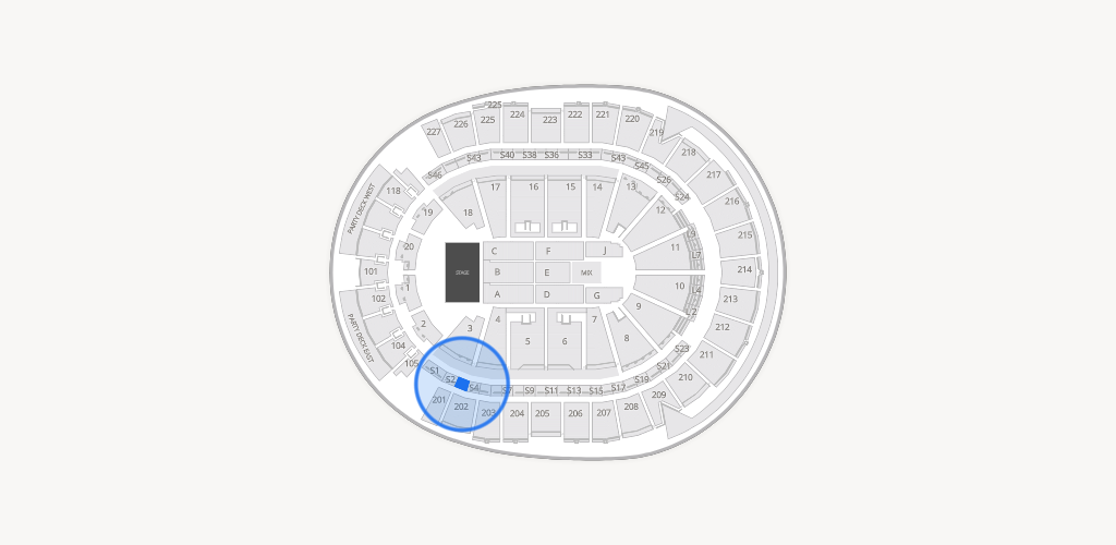 T-Mobile Arena Seating Chart
